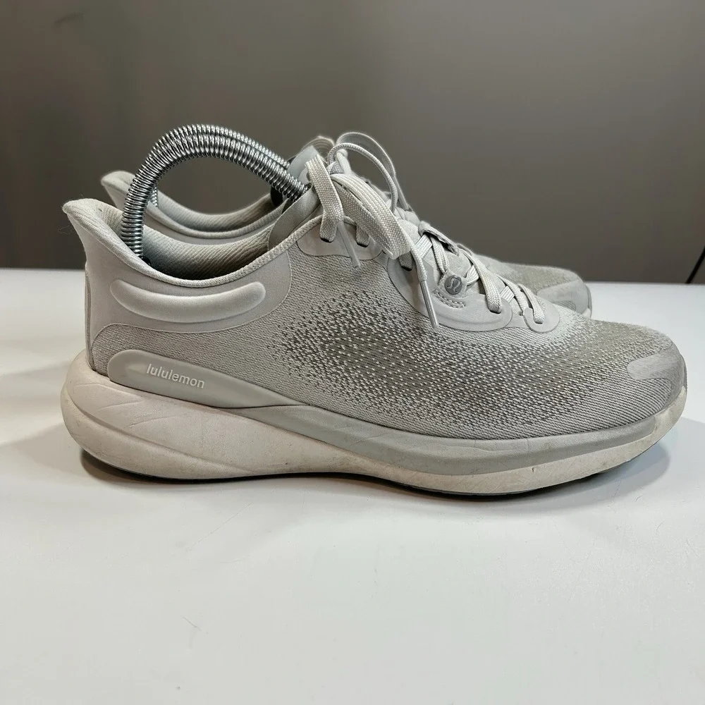 Lululemon Chargefeel Workout Low 2 Shoes Womens 9 Gray Athletic Running Sneaker
